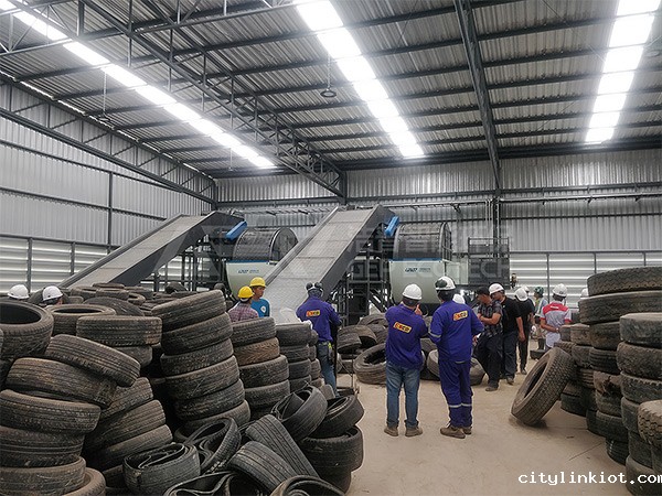 这五种轮胎处理方式你了解吗?废旧轮胎回收利用产线