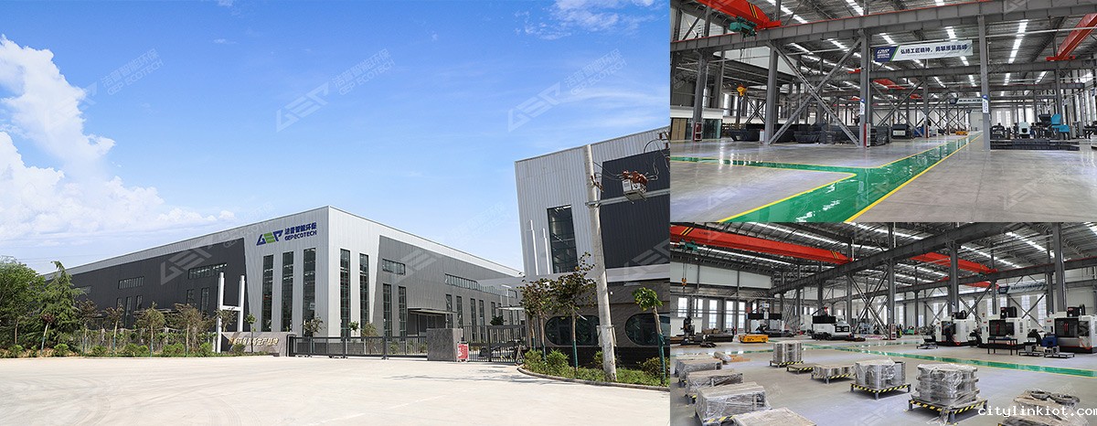 hth综合智能环保固废破碎设备制造中心新工厂