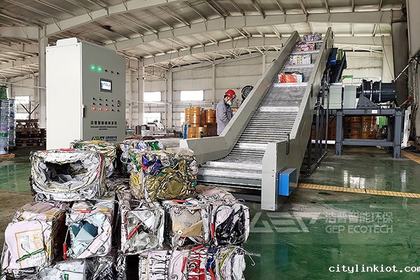 危险废物破碎处理生产线，铁桶油桶破碎处理项目案例介绍