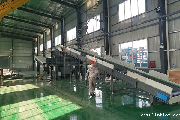 江苏大件垃圾处理设备，大件华体会·(hth)体育处置系统案例介绍